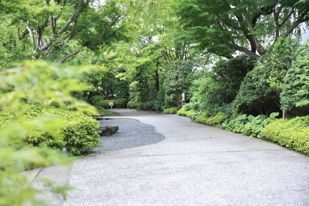グランドプリンス新高輪の日本庭園